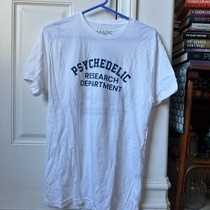 White “Psychedelic Research Department” T-Shirt
